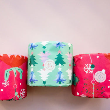 HB CHRISTMAS TOILET PAPER! Limited Edition, Non-Tox -100% Bamboo